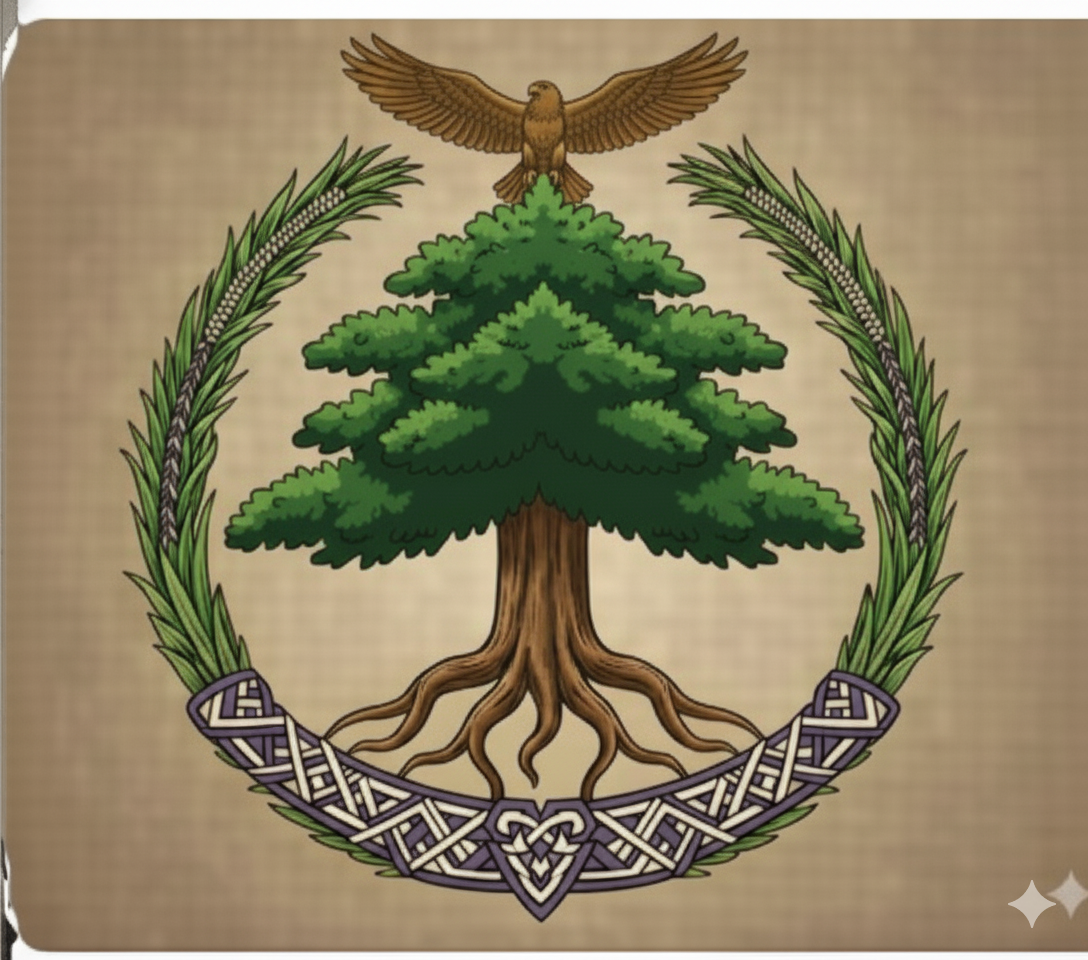 The Great Tree of Peace, a symbol of the Great Law of Peace of the Haudenosaunee.
